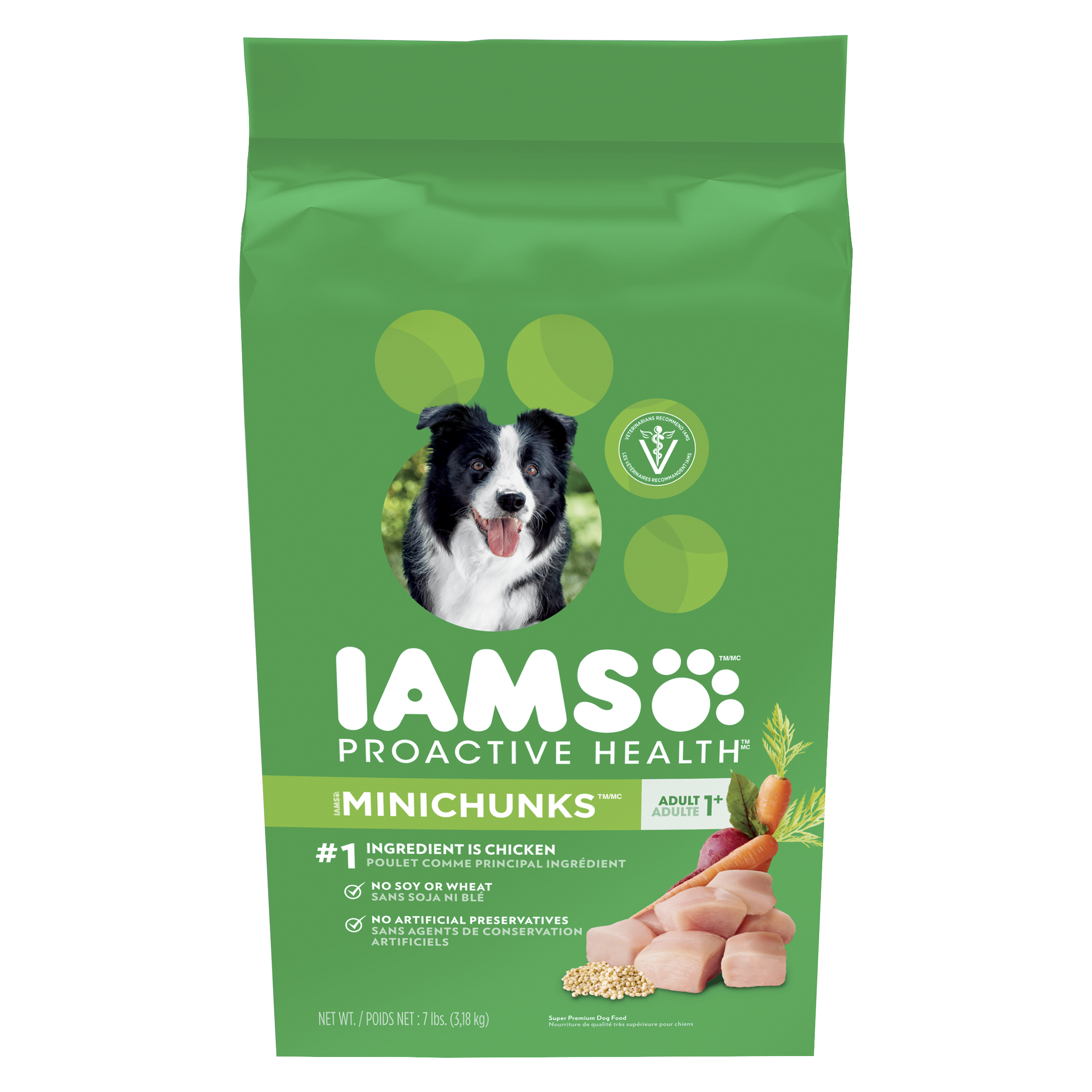 IAMS MINI CHUNKS ADULT W/CHIC